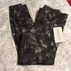 Athleta Rainier Printed Tight Medium Tall black/gray